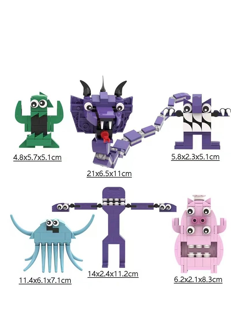 367 Pcs 6-Piece Set Of Toy Building Blocks Third-Quarter Garten Of Banban Gifts For Children'S Day Ideas Toys Gifts For Adult  Kids - Image 3