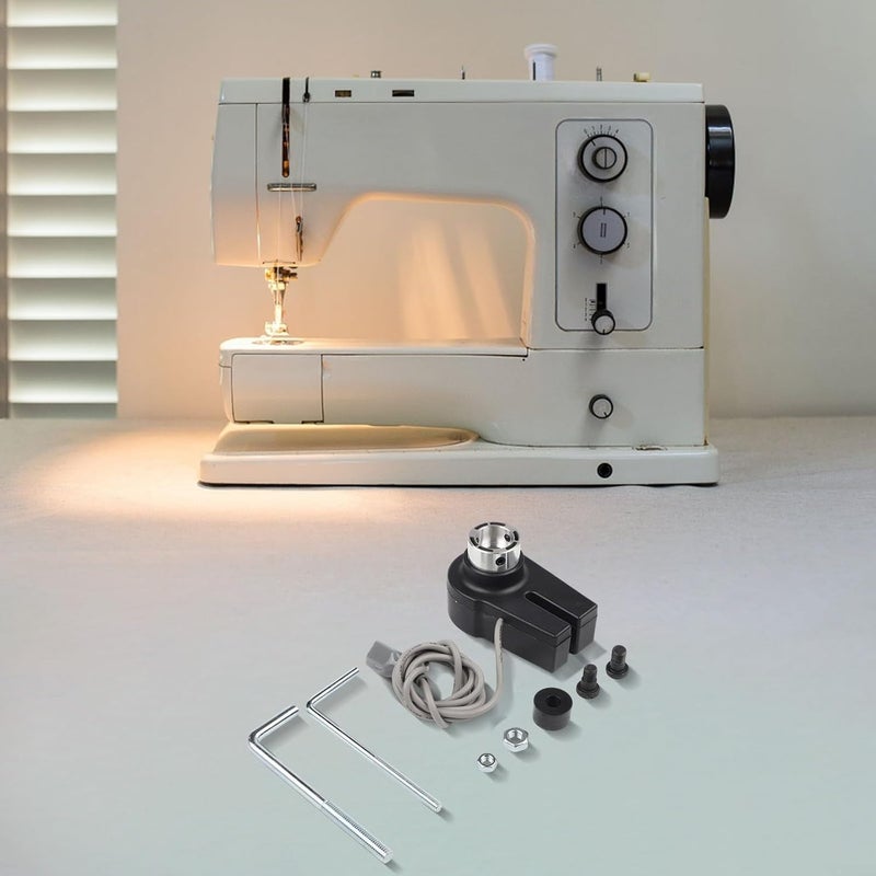 External Needle Positioner for Industrial Sewing Machine, Brushless Motor Synchronizer with Up/Down-Stop Control, Metal Sensor-Kit - Image 4