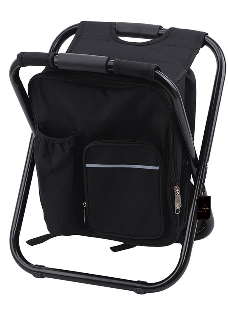 Sharpdo Outdoor Backpack Stool Portable Leisure Ice Pack Chair - Image 1