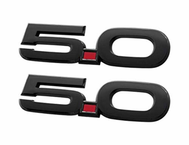 Ford M1447M50AB 2015-2020 Mustang GT 5.0 Fender Emblems Black - Image 2