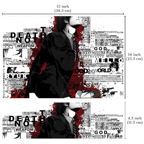 BAEYE Full Laptop Skin Stickers HD Quality Sticker for Laptops Upto 15.6" (Dustproof|Waterproof|Scratchproof|Reusable) - BE Death Note FL - Image 3