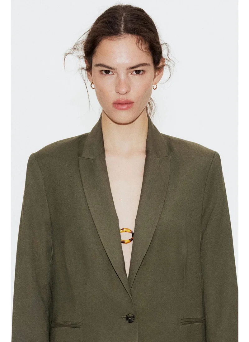 اتش اند ام Fitted blazer