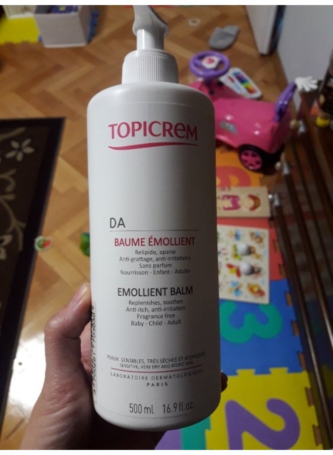 Topicrem Da Emollient Balm 500ml - Image 3