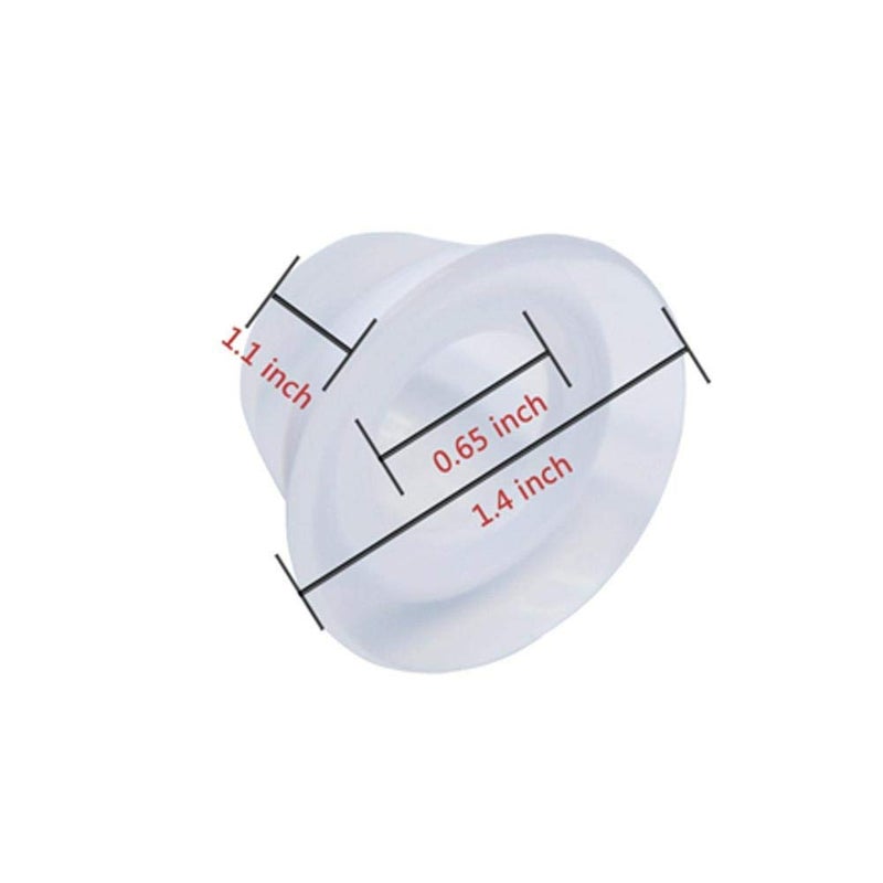 Finever Nipplesuckers Silicone Nipple Corrector for Flat Inverted Nipples for Breastfeeding Mother or Women with Clear Case 1Pair - Image 4