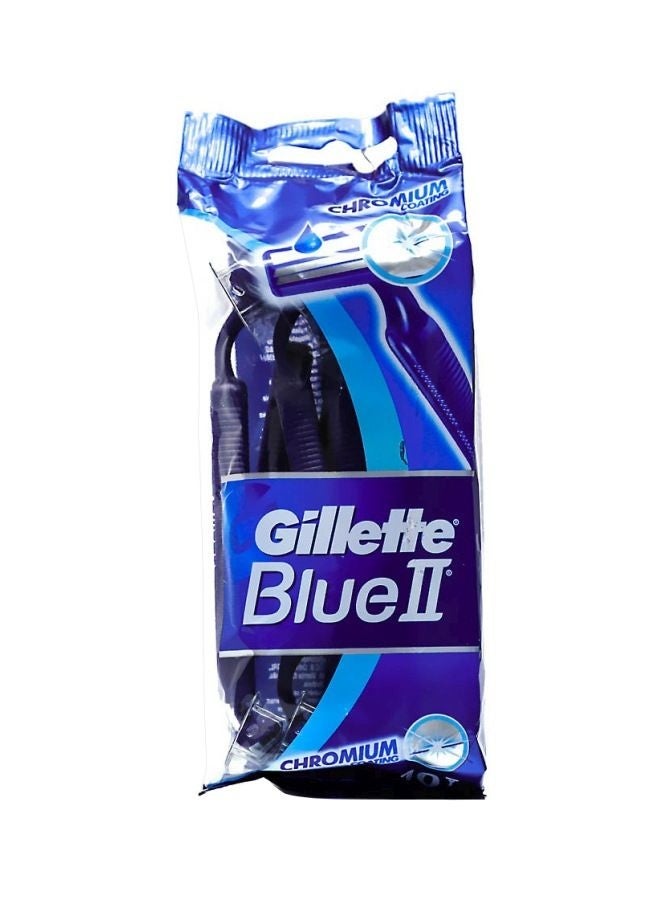 Blue II Disposable Razor, 10 Piece