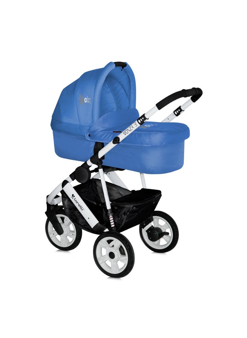 لوريلي عربة مونزا 3 2 في 1 عجلات هوائية زرقاء - Image 2