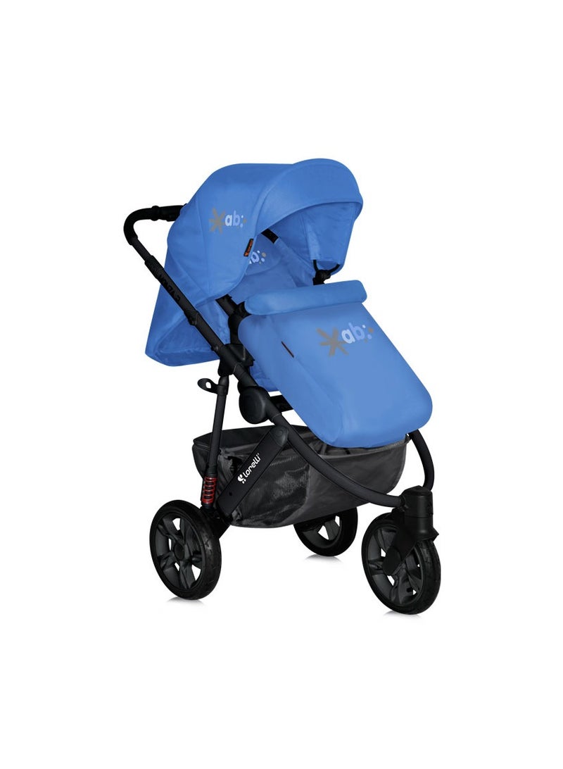لوريلي عربة مونزا 3 2 في 1 عجلات هوائية زرقاء - Image 4