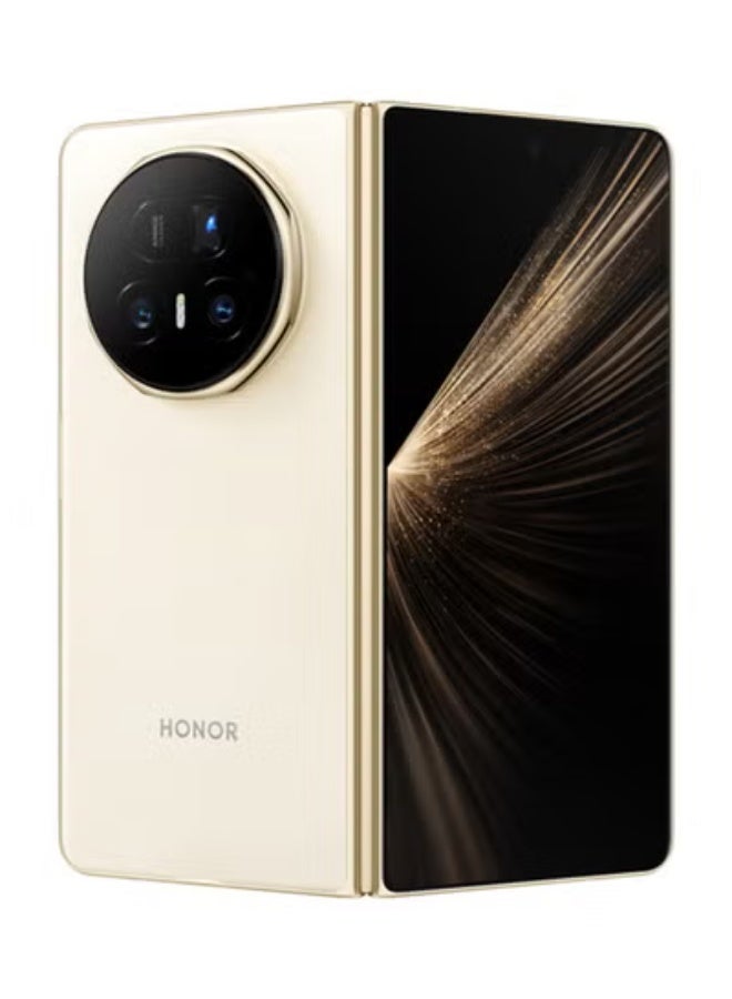 هونور Magic V5 Dual SIM 5G Ivory White 16GB 512GB with free CHOICE Smartwatch - Image 2