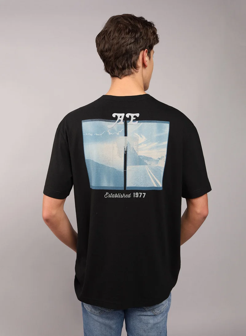 امريكان ايجل Logo Crew Neck T-Shirt