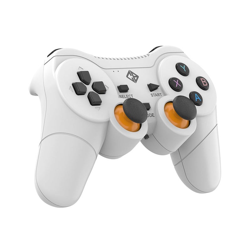 Cosmic Byte Nexus Wireless Controller for PC | Dual Vibration, Sensitive Triggers, Fast Response | Powered by 2 AAA Batteries (Not Included) (White) - Image 1