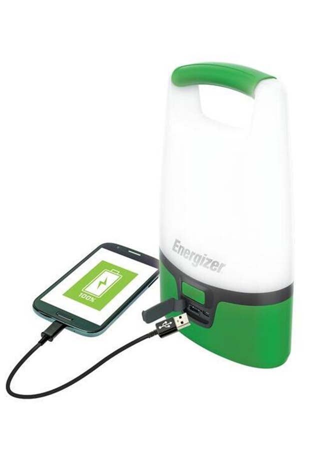 إنرجايزر فانوس إنرجايزر فيجن 360 LED القابل لإعادة الشحن، مقاوم للماء، 1200 لومن، منفذ USB لشحن الأجهزة الأخرى، كابل الشحن متضمن - Image 2