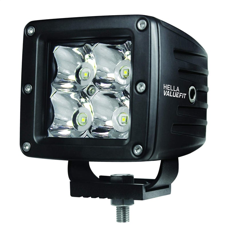 HELLA HELLA 357204821 ValueFit Cube Spot Beam Kit (4LED), Multi  - Image 1