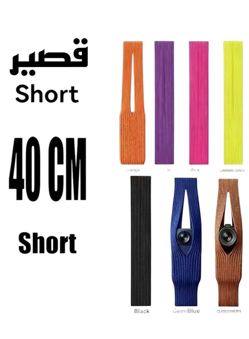 Pocket mobile holder and cover for mobile phones with a 40 cm shoulder strap, trendy accessory, soft cover, and mobile phone bag - Image 2