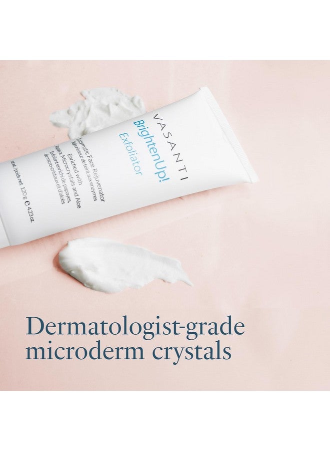 Vasanti Brighten Up! Enzymatic Face Rejuvenator (20G) Gentle Scrub Brightens Exfoliates Cleanses Skin Parabenfree Vegan Friendly Skincare - Image 4