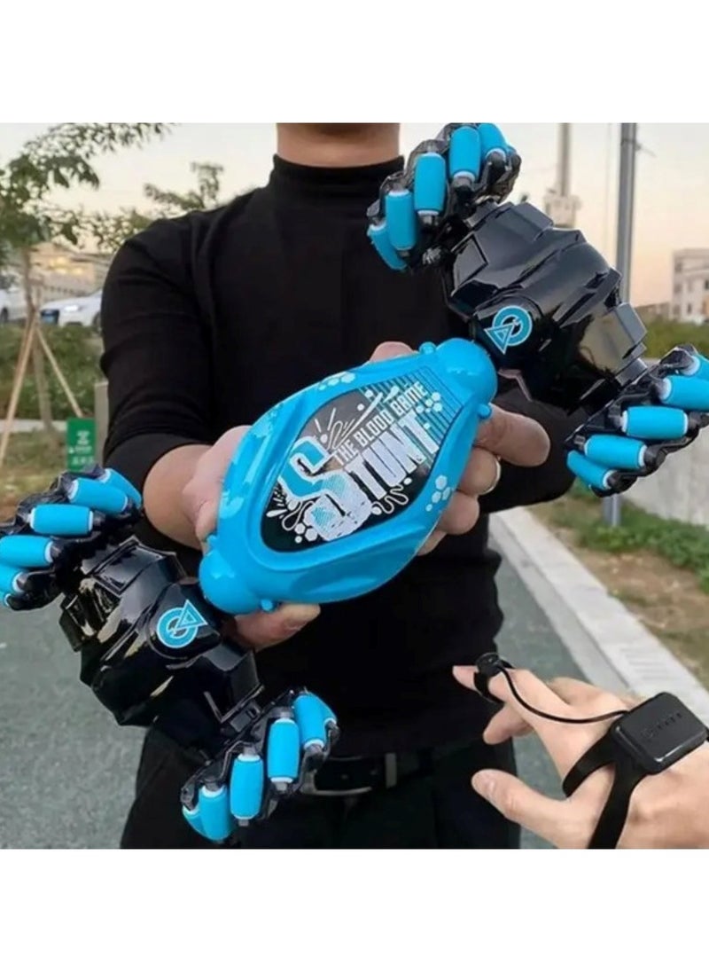 Huitich - Revolutionary Blue Remote-Controlled Stunt Car. - Image 1