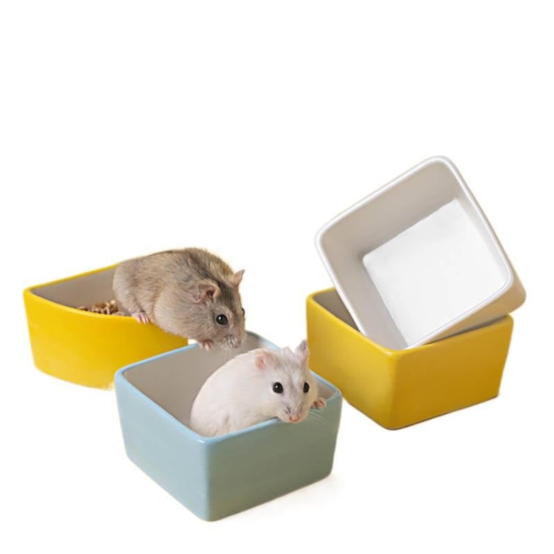 Floor Mat Use Feeding and Water Pet Bowl Easy Clean Bowl Home Feeding Accessory for Cats - Image 2