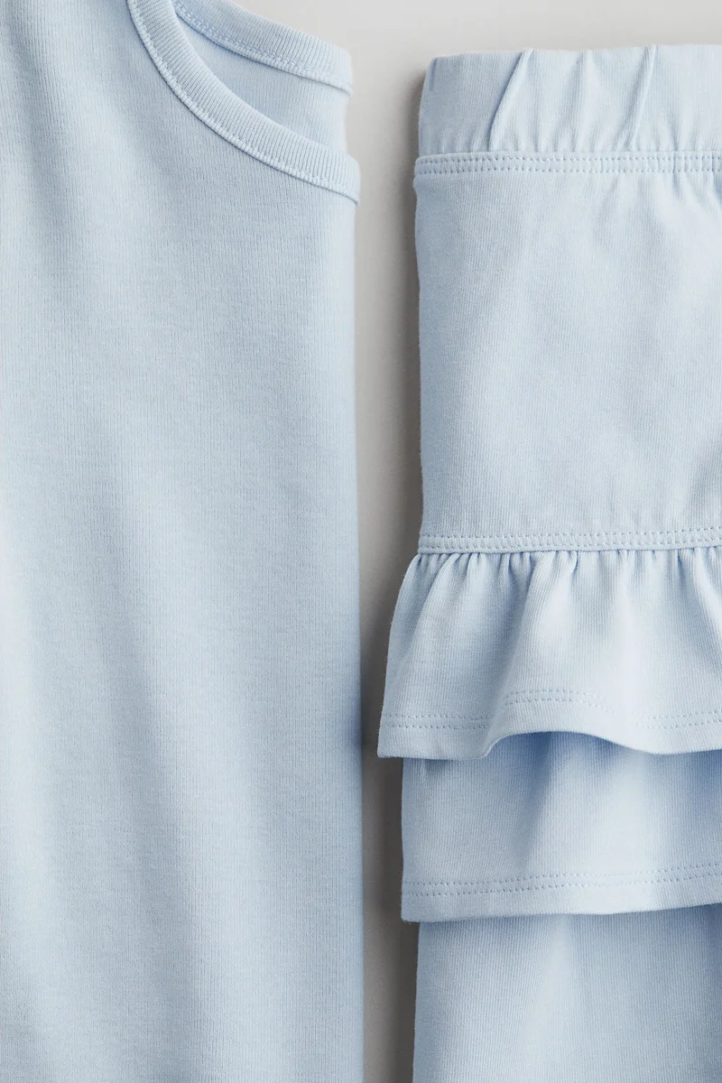 H&M 2-piece cotton jersey set