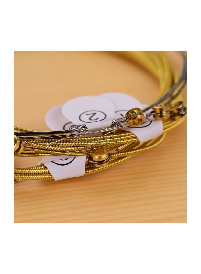 ZIKO 6-Piece Acoustic Guitar String DUS Silver Plated Ballad Guitar String 012 - Image 3