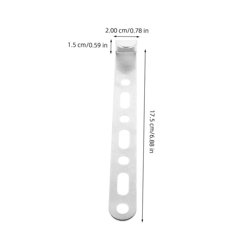 2pcs Alloy Rotatable Power Supply Fixing Bracket Clamp For Secure Car Air Intake Installation - Image 3