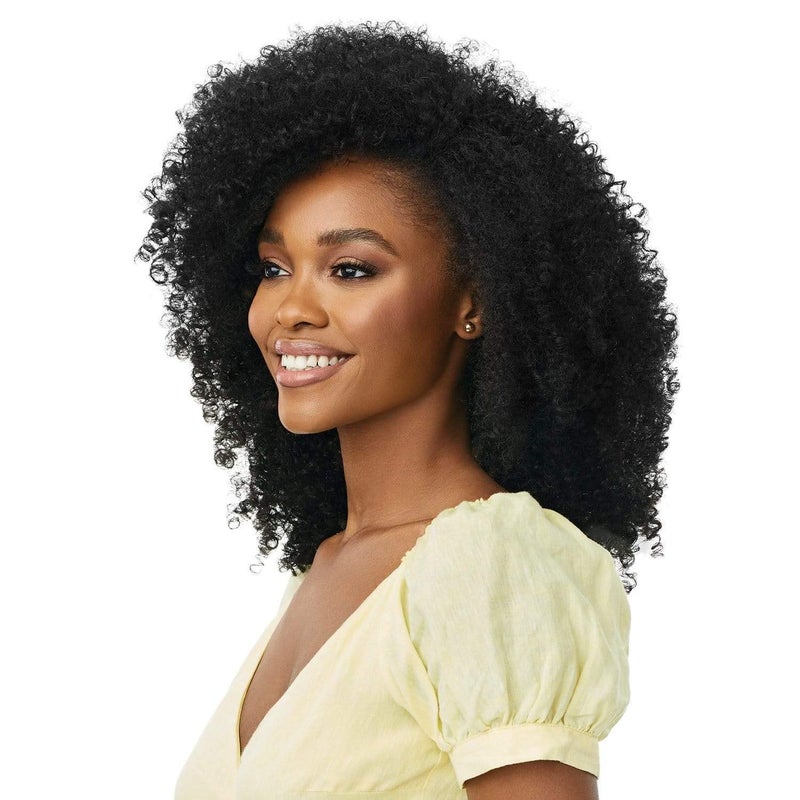 Outre Premium Synthetic Converti-Cap Wig BAHAMA MAMA (1B Off Black) - Image 4