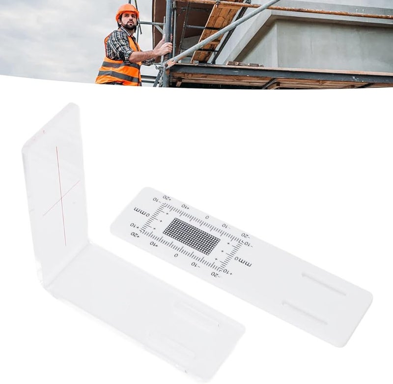 مقياس مراقبة تشققات زوايا الأكريليك ABS لقياس التشققات بدقة - Image 5