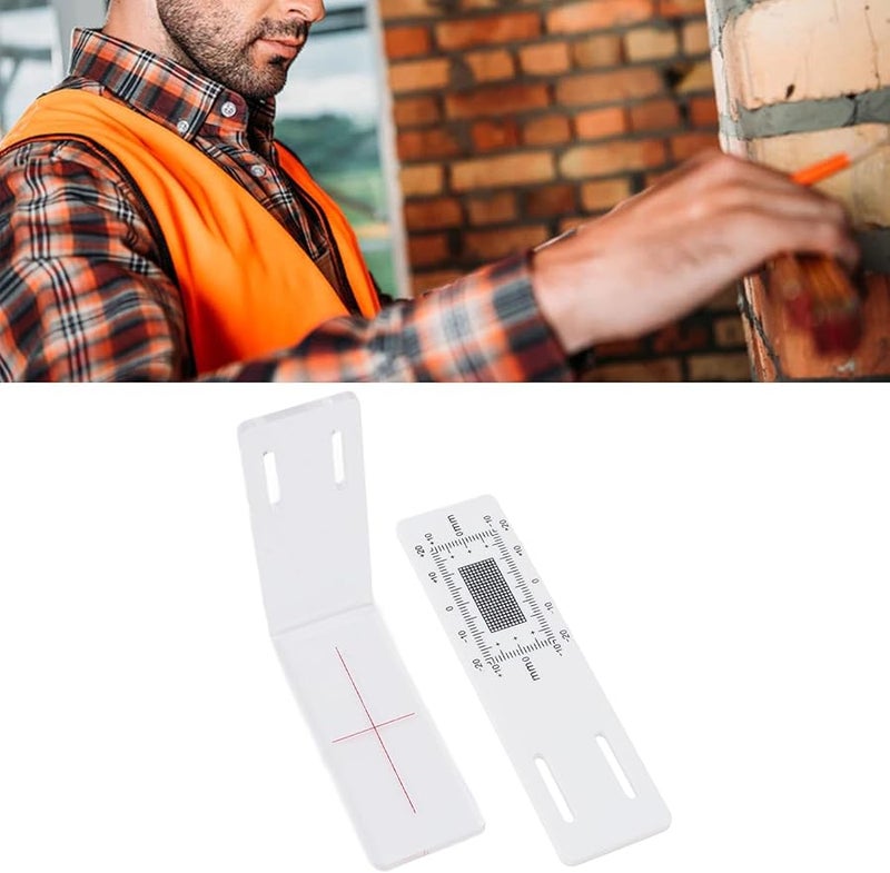 مقياس مراقبة تشققات زوايا الأكريليك ABS لقياس التشققات بدقة - Image 2