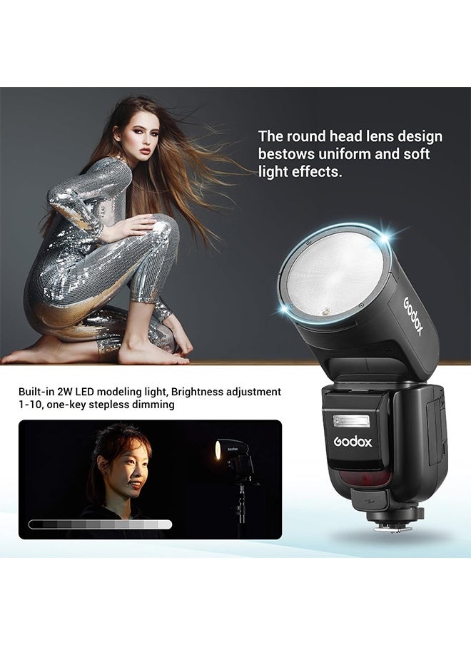Godox Godox V1 Pro V1Pro-C Camera Flash Speedlight,Godox V1-C Upgraded Version for Canon Cameras  - Image 5