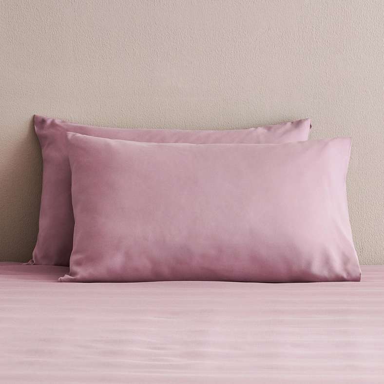 Pan Home Everyday Pillowcases Set for Home - Mauve