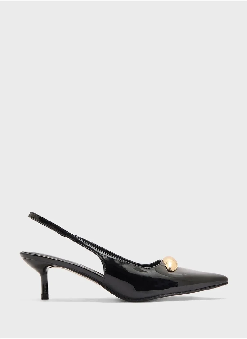 بيتك ستيبس Pointed Sling Back Pump