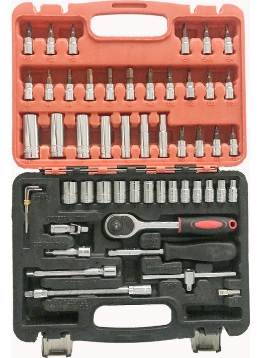 Socket Set 53 Pieces 1/4"