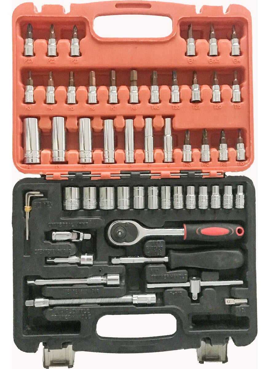Tian - Socket Set 53 Pieces 1/4" - Image 1