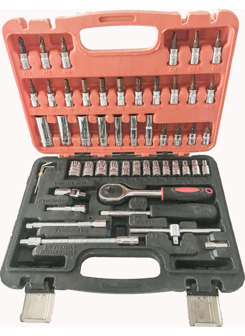 Tian - Socket Set 53 Pieces 1/4" - Image 1