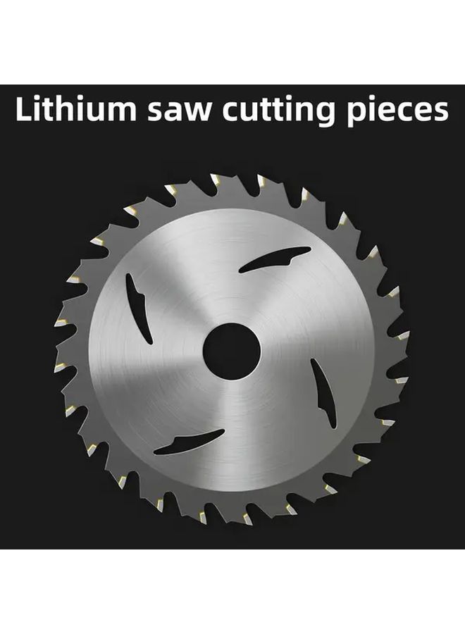 2 Pack 6 Inch Lithium Chainsaw Blade Set Multi Functional Alloy Saw Blades - Image 3