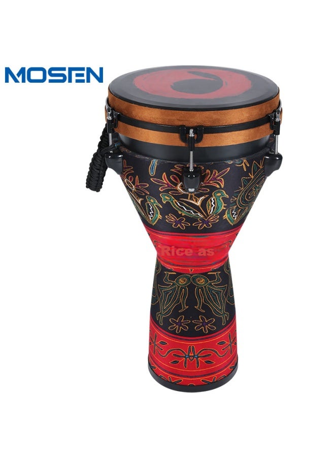 Mosen 12-inch Professional African Drum, Carbon Fiber Material Lijiang Hand Drum, Tunable And Stylish, Pursuit Of Love - Image 5