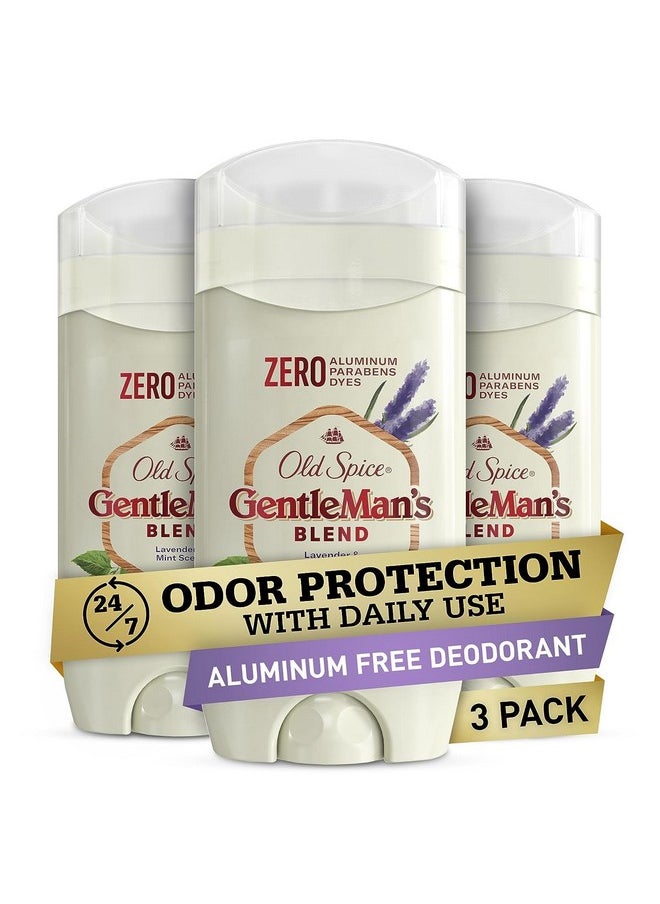 Old Spice Old Spice Men's Deodorant Aluminum Free Lavender & Mint, 3.0oz (Pack of 3)  - Image 1