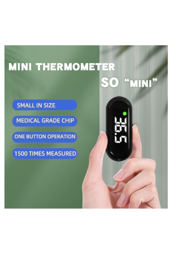 عام مقياس حرارة الجبين الطبية ، مقياس حرارة قابل لإعادة الشحن للبالغين والأطفال ، مقياس حرارة رقمية محمولة بالأشعة تحت الحمراء مع إنذار الحمى وشاشة LCD ، نتائج فورية دقيقة واحدة دقيقة - Image 3