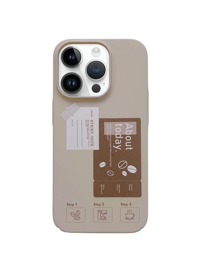 S-TOP Case For iPhone 14 Pro Max Painted Pattern Skin-friendly PC Phone Case - Image 1