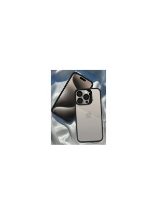 iPhone 15 Pro Case Cover and Lens Protector Built-in Camera Stand and Compatible with MagSafe Full Body Shockproof Case Clear Black - pzsku/Z8E5B8BBE459B320F7BA1Z/45/_/1738817611/e955a737-2b5f-453a-89a4-8978b15622ec