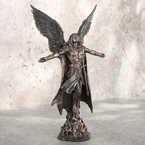 JFSM INC Ascending Saint Michael Archangel Statue 11-inch - Image 5