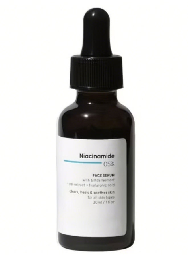 Face Serum with BifidaFerment+Oat Extract+Hyaluronic Acid Clears Heals&Soothes Skin For All Skin Types - Image 1