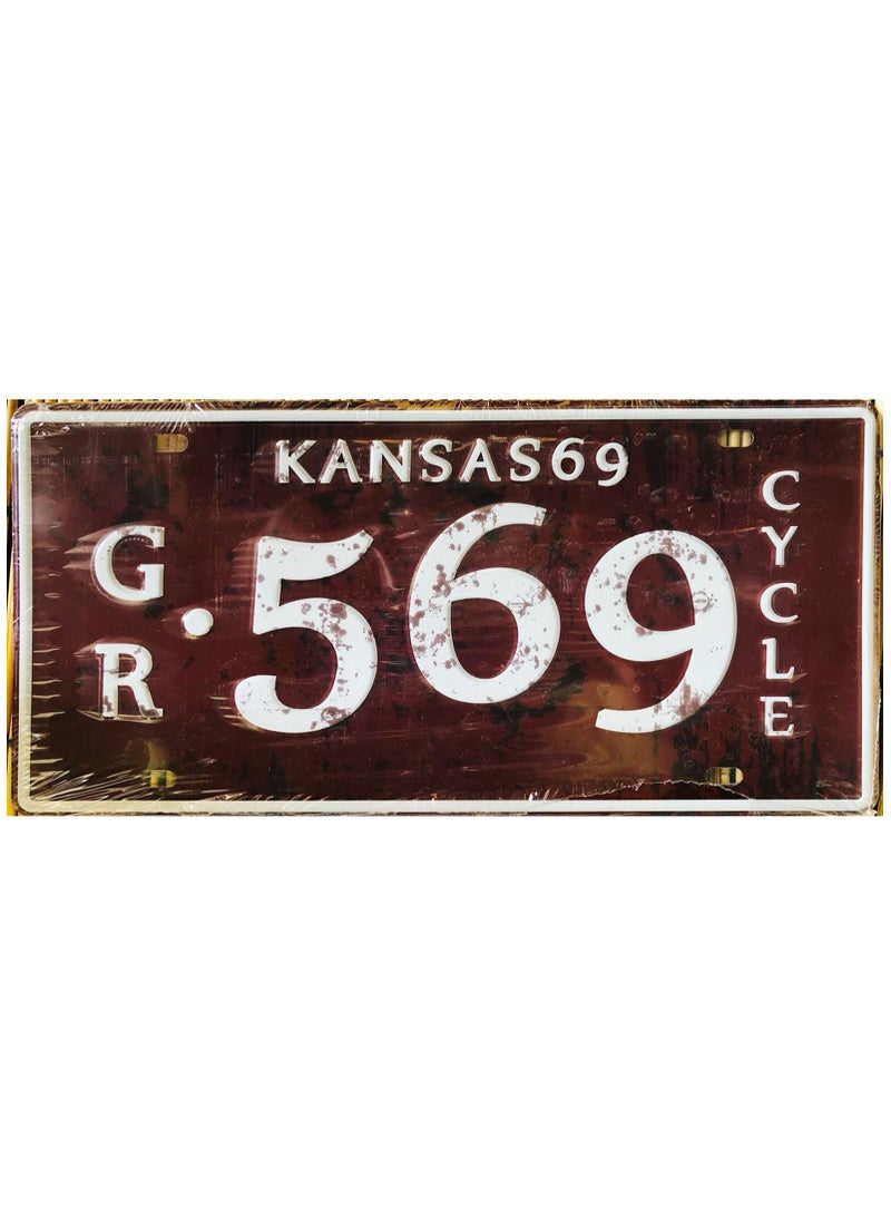 LINGWEI Wall Decorative tin plate - Image 1