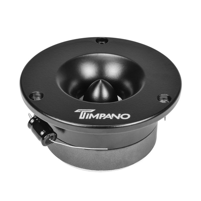Timpano TPT-ST3 Black Slim Super Tweeter, 600 Watts 4 Ohm, 105 dB, 1 in Voice Coil, 3.75 Inch Pro Car Sound System Bullet Tweeters (Pair) - Image 3