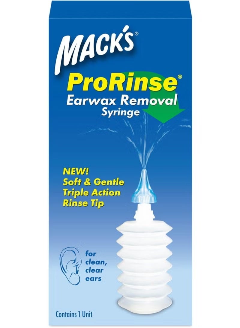 Mack's Prorinse Earwax Removal Syringe - Image 1