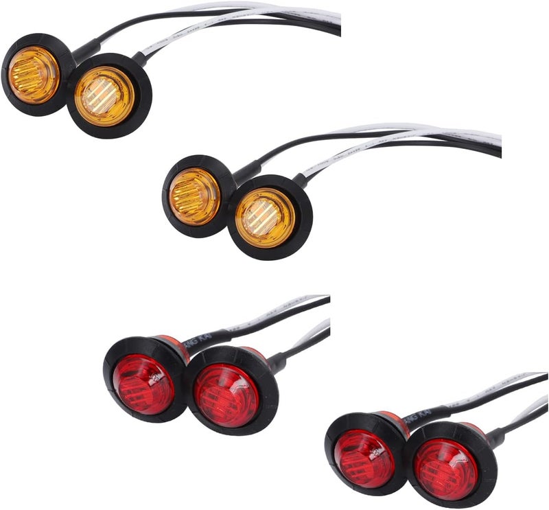 EAYBOMC UTV Turn Signal Kit with Rocker Switch for Polaris RZR Ranger Turbo Can-am - Image 3