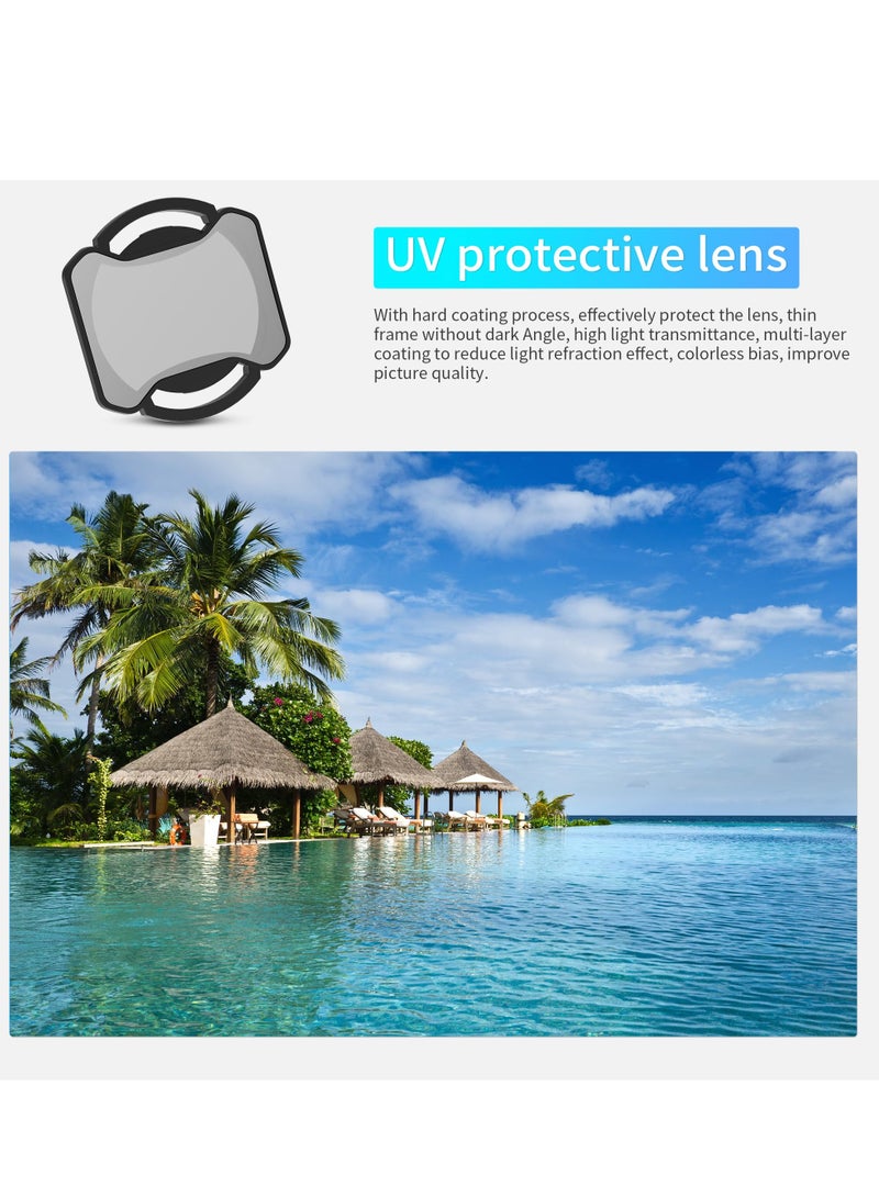 SOLARAE ND Filters Set for DJI Avata 2 Accessories, 6 Pack Plastics Gimbal Camera Len Filters for DJI Avata 2 (CPL, UV, ND8, ND16, ND32, ND64) - Image 2