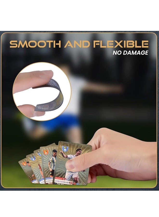 Playing Soccer Cards | 55 Unique Cards for Soccer Players | Unforgettable Moments for The Whole Family for Friends, Siblings, and Soccer Fans | Printed on Premium Paper – Golden - Image 3