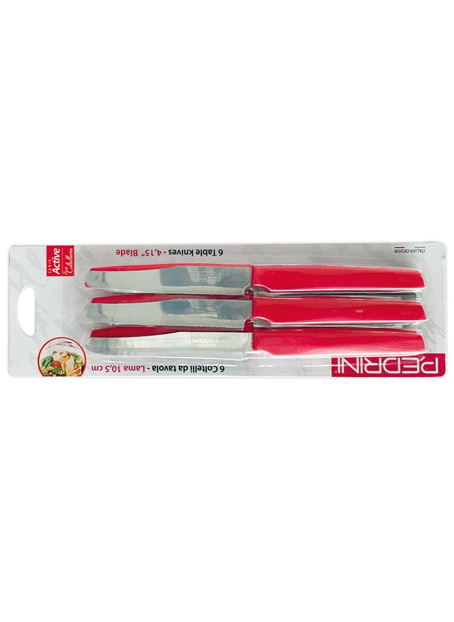 Pedrini Kitchen Knives Set 6Pcs Red Handle(04Gd028) (72) - pzsku/Z8E5C3D7FC222DE9D9FA6Z/45/_/1698672004/b0397d90-486f-49e8-a0e2-4c11e2d437ae