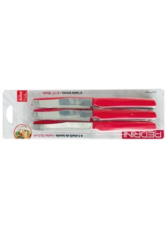PEDRINI Pedrini Kitchen Knives Set 6Pcs Red Handle(04Gd028) (72)  - Image 2