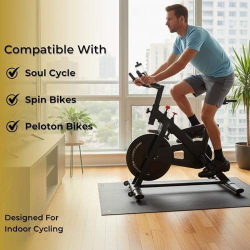 Tommaso Strada 100 SPD & Peloton Shoes for Mens Bikes—2 in 1 Cycling Shoes—Install Your Own Delta or SPD Cleats for Road Bikes, Indoor Cycles or Most Mens Bicycles—3 Hook & Loop—Size 10US—43EU - Image 3
