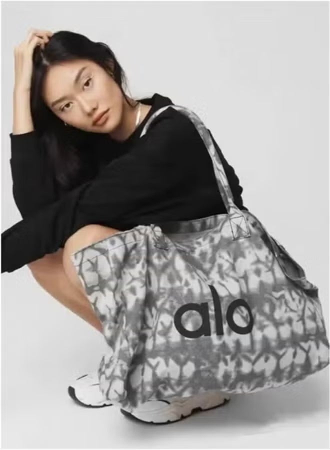 ALONSA Large Capacity Bag For Women – Canvas Shoulder Tote Bag, Multi-Purpose Storage Travel Bag, Lightweight Hand Carry Bag, 50cm - Image 1
